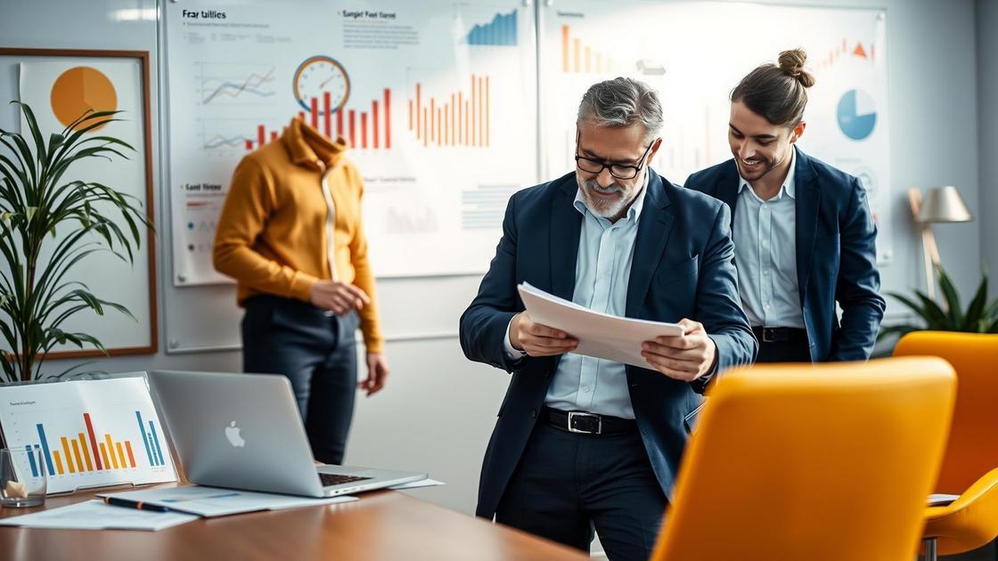 Automação de Marketing para Advocacia Ganhe Tempo e Clientes: advogado analisando dados em escritório moderno.