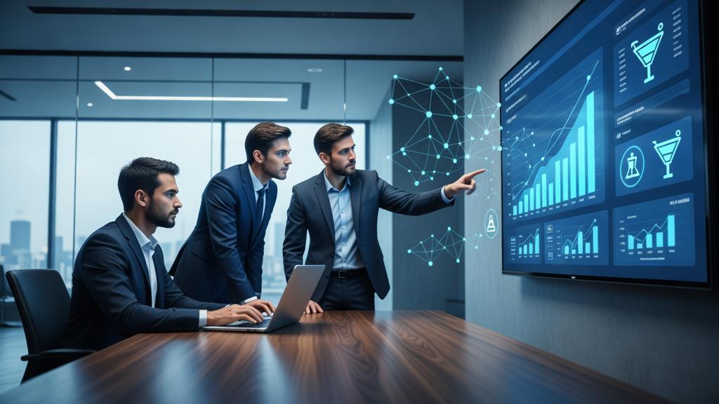 Como Gerenciar Mídias Pagas para Escritórios de Advocacia com Eficiência: equipe jurídica com dashboards e tecnologia